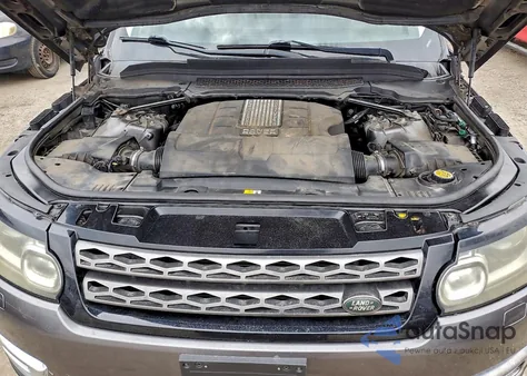 2014 Land Rover Range Rover Sport Hse из США, поврежденный, VIN SALWR2WF9EA358280